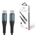 YESIDO Kabel CA-66, tip C na tip C, 60 W, 3 A, 1,2 m