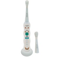 SEVERNO Dječja sonična četkica Sonic Baby s 2 nastavka, bijela 