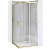 REA Tuš kabina Rea City 90x90, gold
