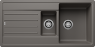 BLANCO Sudoper Legra 6 S Silgranit, vulkan siva