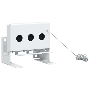 Biatlonska meta s 3 rupe i užetom za resetiranje