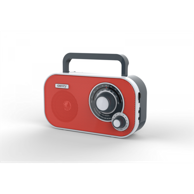 CAMRY Prijenosni radio uređaj CR1140r, tranzistor, crveni