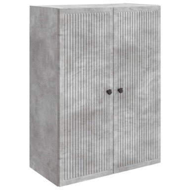 Ormar za montažu na zid, 66 x 34,5 x 90 cm, betonska siva