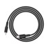 ACEFAST MFi kabel USB-C – Lightning, 30 W, 3 A, 1,2 m, crni