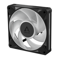 ARCTIC Ventilator za kućište BioniX P12 A-RGB, 120 mm, ARGB, crni