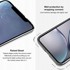 Silikonska maska za Apple iPhone XR Lyzxmy + 3x kaljeno staklo, prozirna TPU maska
