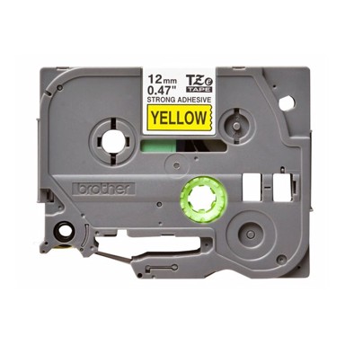 BROTHER Traka TZES631, jaka, 12 mm, 8 m, crna/žuta