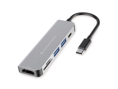 CONCEPTRONIC Docking stanica DONN02G, USB-C, aluminijska