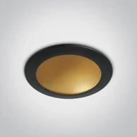 ONE LIGHT Ugradbena lampa dark light led 16w ww ip20 230v crna dm10116fd/b/bs