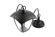 Viseća svjetiljka Marina, E27, IP54, crna