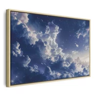 Slika Zvjezdani oblaci i nježno svjetlo nad kutkom neba, 120x80 cm