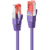 LINDY Mrežni kabel RJ-45/RJ-45 Cat6 S/FTP, 2 m, ljubičasti