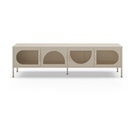 MARCKERIC Krem TV komoda 180x50 cm Tayra 