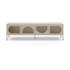 MARCKERIC Krem TV komoda 180x50 cm Tayra