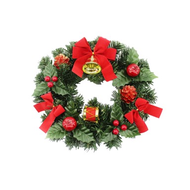 Božićni vijenac za vrata 30 cm