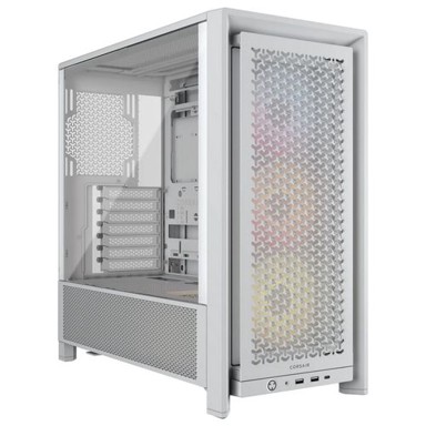 CORSAIR Kućište Frame 4000D RS ARGB, Mid-Tower, bijelo