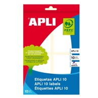 APLI Naljepnica 40x75mm, bijela za ručni ispis 10L 1655
