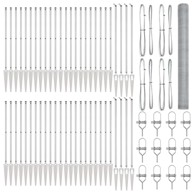 Ograda 1.5x100 m pocinčani čelik,siva