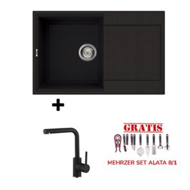 ELLECI Set Easy 300 + slavina SHR L, Nero