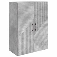 Ormar za montažu na zid, 66 x 34,5 x 90 cm, betonsko siva