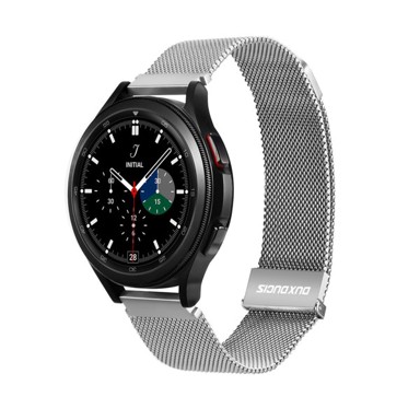 DUXDUCIS Remen magnetni milanska verzija za Samsung Galaxy Watch/Huawei Watch/Honor sat 20mm, silver