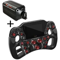 ASETEK SIMSPORTS Formula volan Invicta + The Forte Wheelbase 18 Nm, crvena