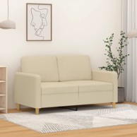 Dvosjed od tkanine 120 cm, krem
