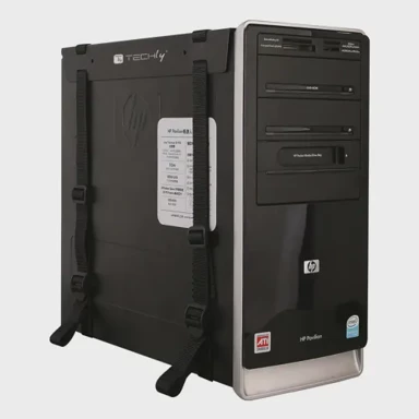 TECHLY Držač za CPU jedinicu ICA-CS 60, montaža na stol, crni