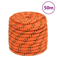 Brodski konop narančasti 16 mm 50 m od polipropilena