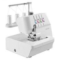 VEVOR Overlock šivaći stroj Serger, 320 x 280 x 320 mm, bijeli