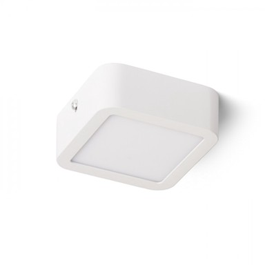 HUE Lampa, stropna, SQ 9, 230V, LED 6W, 3000K, bijela