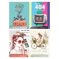 Bilježnica Pisanka D, Street gold mix