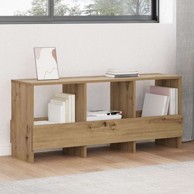 Polica za časopise, 102x30x45cm, umjetnički hrast