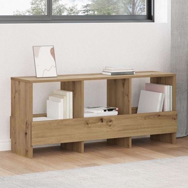 Polica za časopise, 102x30x45cm, umjetnički hrast