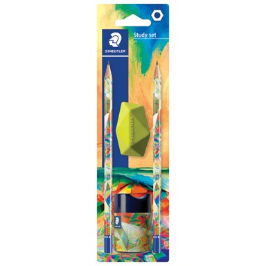 STAEDTLER Grafitna olovka Multiverse, 170SBKE2-2, HB, 2 kom, s gumicom, sa šiljilom