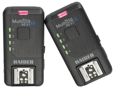 KAISER Radijski set za okidač za fotoaparat i bljeskalicu MultiTrig AS 5.1