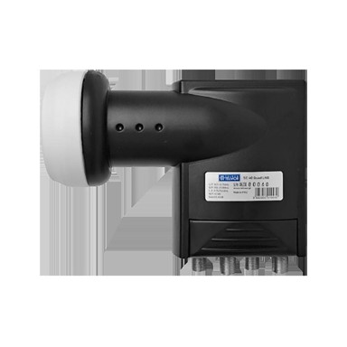 TELKOM TELMOR SC-40 Quad LNB satelitski pretvarač, crna