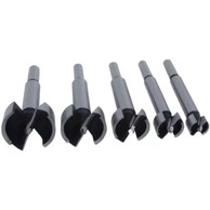 Forstnerova svrdla za drvo, set, 5 kom