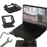 Stalak za laptop, podesiv 360°, ergonomski