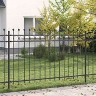 Ogradni ring s bodljama 200 x 150 cm, crna
