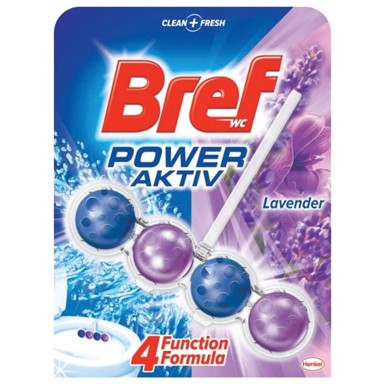 BREF Sredstvo za WC, Power Active, lavanda