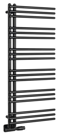 AQUALINE Radijator POSEIDON, 450 x 1140 mm, crni mat
