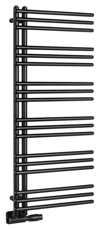 AQUALINE Radijator POSEIDON, 450 x 1140 mm, crni mat