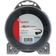 GRANIT Pro Cut spiralna najlonska struna za rezanje, 2,7 mm, 15 m