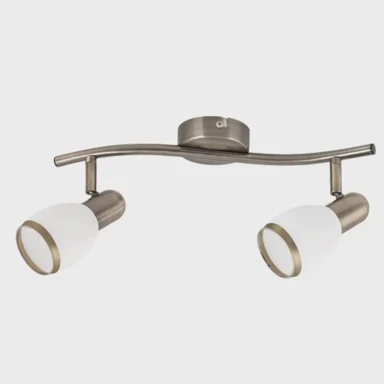 Reflektor, Elite, RA5971, E14, 2x max 40W, IP20, brončana