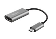 TRUST Adapter USB-C to HDMI, HDMI 1.4, HDR, HDCP 2.2, 10 cm