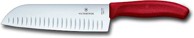 VICTORINOX Santoku nož Swiss Classic, 17 cm, crveni