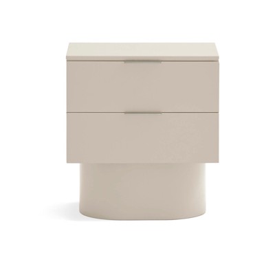 TEULAT Bež noćni ormarić Totem