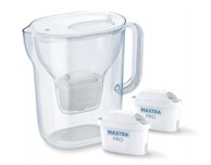 Brita Style Essential + 2 MAXTRA PRO PURE PERFORMANCE (White)