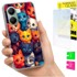 Maskica za Xiaomi Poco X7 Pro 5G, s foto tiskom, s mačkom, sa zaštitnim staklom 9H